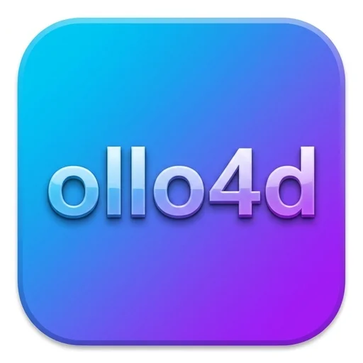 ollo4d Logo - Resmi